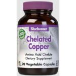 Bluebonnet Nutrition Chelated Copper 3 mg 90 Vcaps