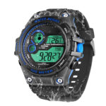 Mens Digital Sports Watch  for Swimming Dive 100m Waterproof Military Stopwatch