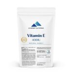 Vitamin E Softgels 400 IU Natural Antioxidant