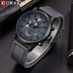 Top Brand CURREN 8217 Fashion Quartz Men Watch Luxury Leather Strap Waterproof