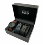 Brand New Movado Bold Men’s Box Set Watch With Replacement Leather Strap 3600786