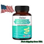 60 Billion Probiotic – with Prebiotic – Gut Health, Detox 30 To 120 Caps