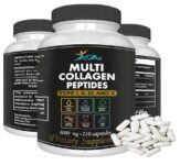 100% Natural Multi Collagen Peptides Anti Aging Skin Collagen Pills 120 capsules