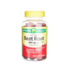 Spring Valley Beet Root Vegetarian Gummies Dietary Supplements, 500 mg, 60 Count