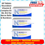 60 Tablets Neurobion Vitamin B Complex B1, B6, B12 for Nerve Relief & Numbness