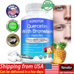 Quercetin 1200 mg with Bromelain & Zinc – Natural Immune Support Supplement