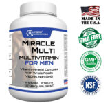 MultiVitamin MultiMineral for Men, Best Mens Vitamins with Probiotics Non-GMO