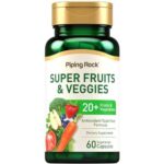 Piping Rock Fruits and Veggies | 60 | Superfood Fruit and Vegetables Vitamins…