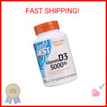 Doctor’s Best Vitamin D3 5000IU, Non-GMO, Gluten & Soy Free, Regulates Immune Fu