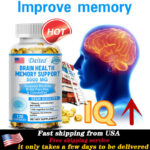 Brain Health & Memory Booster, Focus Function, Ginkgo Biloba Supplement