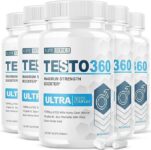 (5 Pack) Testo 360 Pills Supplement Advanced Formula Testo 360 – 300 Capsules