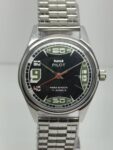 HMT Pilot Vintage Restored New Strap Black dial Run Order 17J Fast Shipping