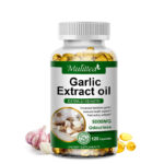 120pcs Garlic Oil Capsules 5000mg Rapid Release Softgels Extract organic Pills