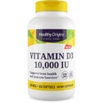 Healthy Origins Vitamin D3 250 mcg (10,000 Iu) 360 Sgels