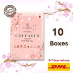 10 x Kumiko Collagen Premium 150,000 mg Whitening Anti Aging Youthful Vitamin