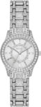 Relic by Fossil Women’s Freya Silver-Tone Pavé Glitz Bracelet Watch ZR34652