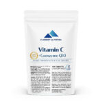 VITAMIN C + Q10 COENZYME TABLETS 1000mg BEST ANTIOXIDANTS, IMMUNITY, HEART