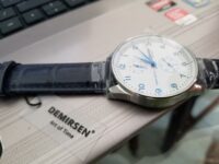 Demirsen Chronograph Quartz Watches, Japanese Movement, Dual Time Zone