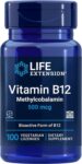 Life Extension Vitamin B12 Methylcobalamin 500mcg – 100 Count (Pack of 1)