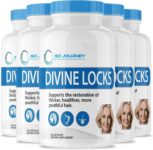 Divine Locks Complex Advanced Unique Hair Growth Vitamins -5 Pack- 300 Capsules