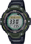 Casio SGW100-3AV, Twin Sensor Watch, Compass,Thermometer, 200 Meter WR, 5 Alarms