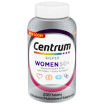 Centrum Silver Womens 50 Plus Vitamins, Multivitamin Supplement, 200 Count