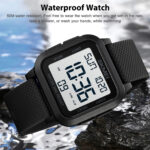 Fashion Men’s Sport Watch LED Casual Digital Waterproof Multifunction Wristwatch