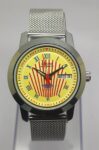 CITIZEN VINTAGE AUTOMATIC MENS  YELLOW&RED DIAL DAY/DATE MEN’S WRIST WATCH