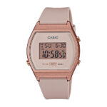 Casio LW204-4A Women’s Sports Digital Rose Gold Resin Band Watch