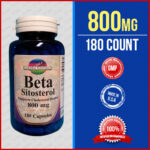 Beta Sitosterol 180 Caps 800mg Per Serve Size Prostate Health, #1 USA