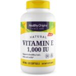 Healthy Origins Natural Vitamin E 670 mg (1,000 Iu) 120 Sgels