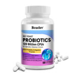 120 Caps Probiotics, 120 Billion CFU Potency for Healthy Digestive Immune Health