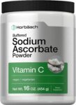 Sodium Ascorbate Vitamin C Powder | 16 oz | Buffered, Vegetarian | by Horbaach