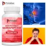 High Potency Serrapeptase Capsules – Supports Sinus Health, Enhance Immunity