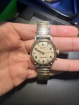 Used Non Working vintage bulova self winding mens watch For Parts