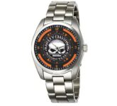 Limited..!! Harley Davidson Skull Motorcycle Sport Metal Watch