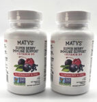 2 Pack Maty’s All Natural Super Berry Immune Support+Vitamin D3  BB 10/24