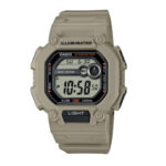 Casio W737HX-5AV, Digital Watch, Resin Band, Stopwatch, Alarm, 10 Year Battery