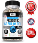 Probiotic 60 Billion with Prebiotics, Immune Function, Healthy Digestion 60 Ct