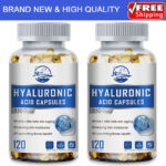 Hyaluronic Acid 30 mg of Vitamin C 850mg For Joint and Skin Health 240 Capsules