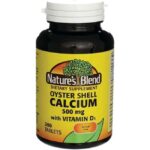 Nature’s Blend Oyster Shell Calcium with Vitamin D3 200 Tabs