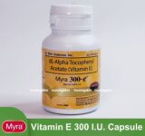 Myra Vitamin E (300IU) 30 Softgels