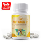 Vitamin E 400IU 180mg Capsules – Supports Skin, Hair, Immune and Eye Health