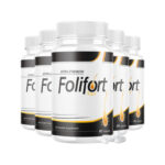 5-Pack Folifort Natural Hair Support Supplement- 300 Capsules