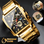 Waterproof Calendar Men Quartz Watch Luminous Analog Business Classic Wristwatch