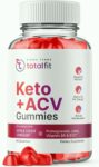 TotalFit Keto + ACV Advanced Weight Loss Gummies to Lose Belly Fat 60ct