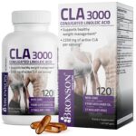 CLA 3000 Non-Stimulating Safflower Oil Weight Loss Exercise, 120 Softgels