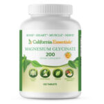 California Essentials Magnesium Glycinate 200mg – 120 Tablets