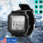 Men’s Military Sports Watch LED Screen Large Digital Face Waterproof Wristwatch