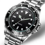 Men’S Movement  Diver Watch Swiss Style High Quality Seiko Stainless Steel Sport